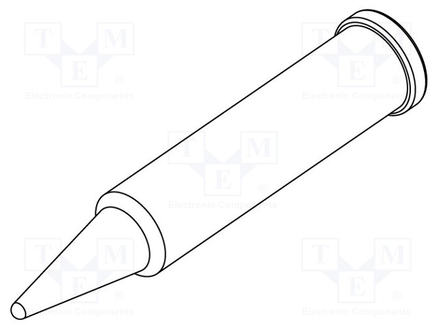 Tip; conical; 1mm