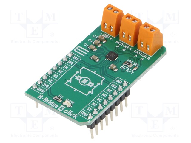 Click board; motor driver,H bridge; GPIO; AP1010AEN; 3.3/5VDC