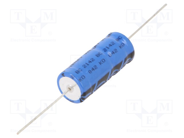 Capacitor: electrolytic; 10uF; 450VDC; Ø12.5x30mm; ±20%; -40÷85°C