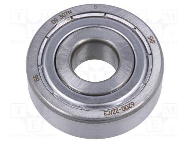 Bearing: single row deep groove ball; Øint: 10mm; Øout: 30mm