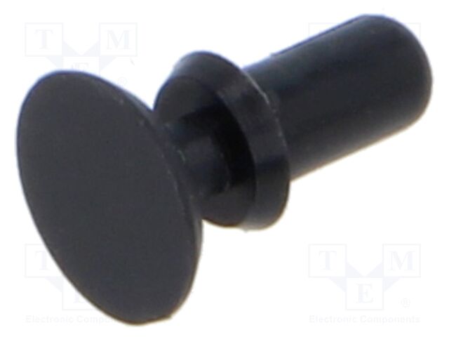 Rivet; polyamide; L.rivet: 5.5mm; Panel cutout diam: 3.1mm; UL94HB