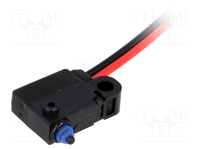 Microswitch SNAP ACTION; without lever; SPST-NC; 0.1A/125VAC