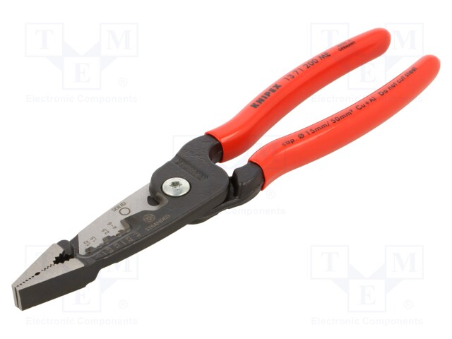 Stripping tool; 0.5÷4mm2,0.75÷6mm2; Wire: round; 200mm