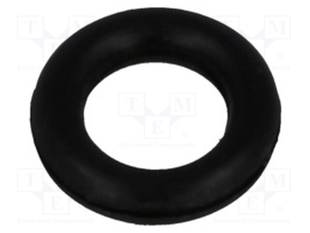 O-ring gasket; NBR; D: 1.78mm; Øint: 4.6mm; black