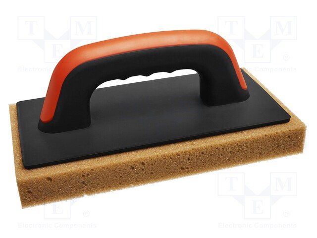 Finishing trowel; with sponge; L: 250mm; W: 130mm