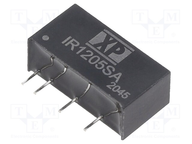 Isolated Board Mount DC/DC Converter, Semi Regulated, ITE, 1 Output, 3 W, 5 V, 600 mA