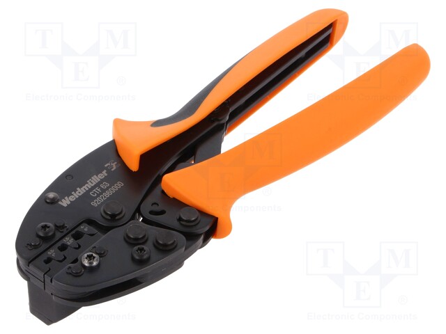 Tool: for crimping; non-insulated terminals; Tool length: 250mm