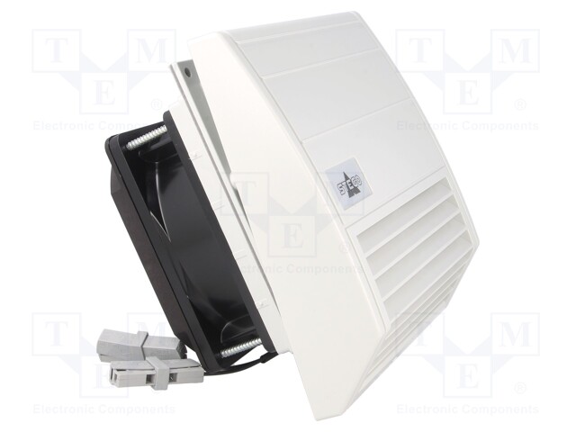 Fan: AC; axial; 230VAC; 120x120x38mm; 55m3/h; 40dBA; IP54; Len: 100mm