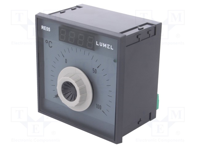 Module: regulator; Pt100; temperature; SPDT; OUT 2: SPST-NO; 0÷50°C