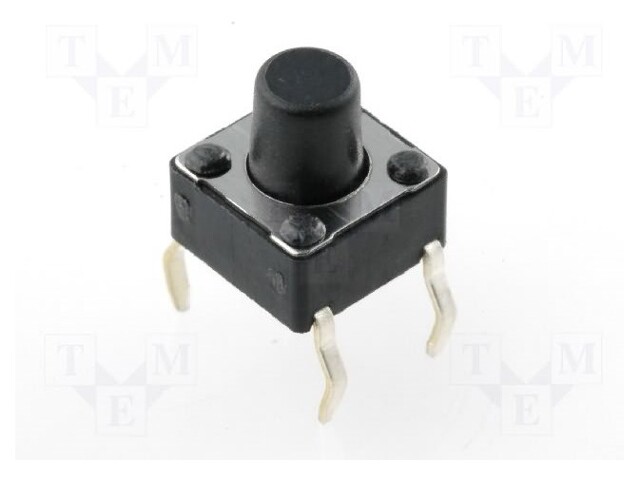 Microswitch TACT; SPST-NO; Pos: 2; 0.05A/12VDC; THT; none; 1N; 7mm