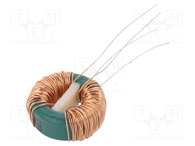 Inductor: wire; THT; 10mH; 300mA; 850mΩ; 230VAC; 6.5x5mm; -20÷+50%