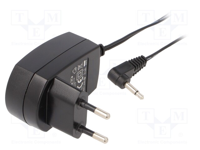 Power supply: switched-mode; constant voltage; 12VDC; 0.3A; 3.6W