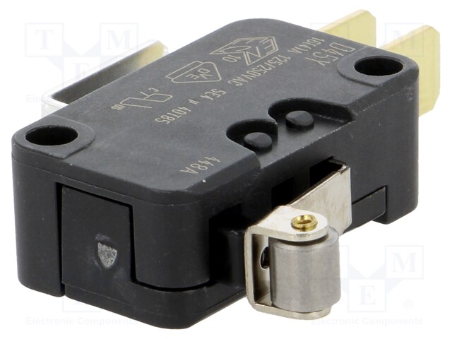 Microswitch SNAP ACTION; SPDT; 16A/250VAC; 4A/250VDC; ON-(ON)