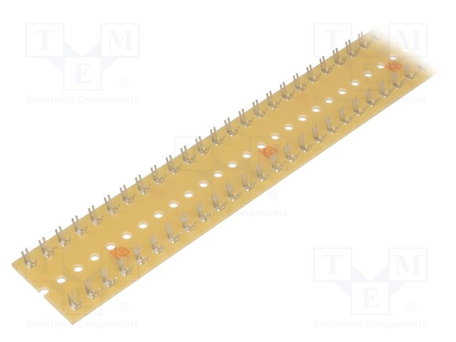 Terminal: solder terminal strip; 38mm; soldering; brass; paper