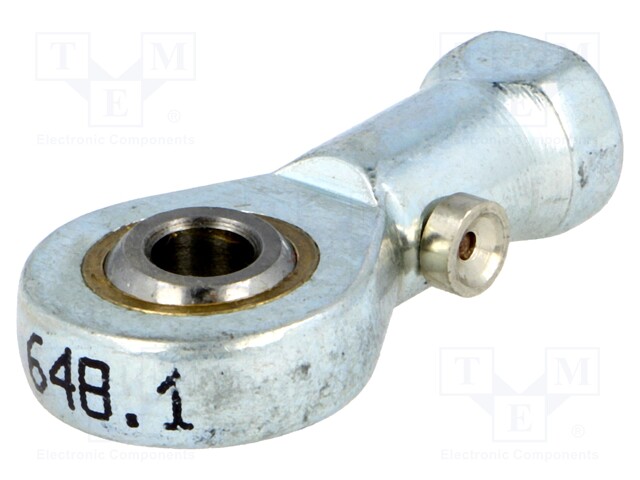 Ball joint; 5mm; Thread: M5; Mat: steel; Pitch: 0,8; Plating: zinc