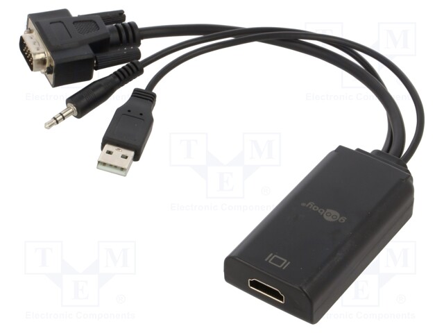 Adapter; black; Features: Full HD