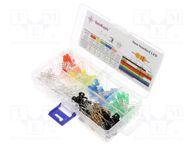 20mA; plastic box; Kit: LED