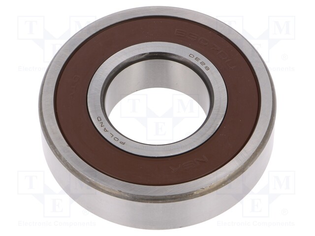 Bearing: ball; Øint: 35mm; Øout: 80mm; W: 21mm; bearing steel