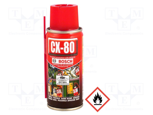 Grease; spray; can; 100ml; 1.7mm2/s