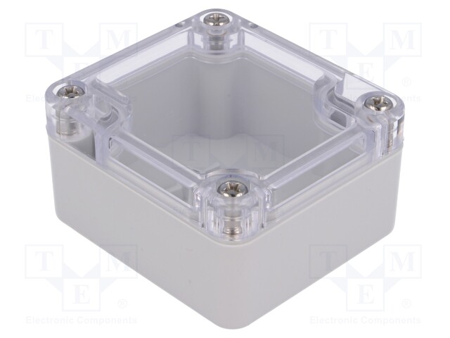 Enclosure: multipurpose; X: 58mm; Y: 64mm; Z: 35mm; polycarbonate