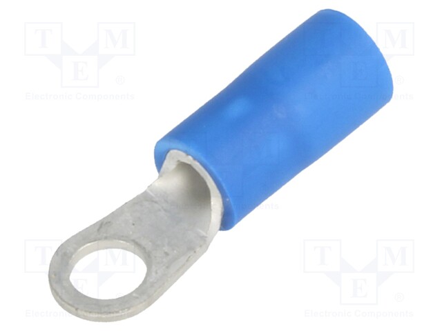 Ring terminal; M3,5; Ø: 3.7mm; 1÷2.5mm2; crimped; for cable; tinned