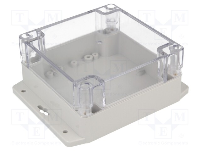 Enclosure: multipurpose; X: 120mm; Y: 120mm; Z: 60mm; polycarbonate