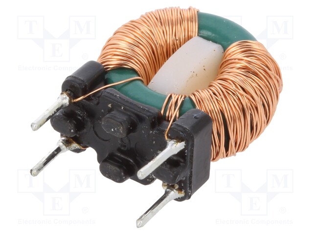 Inductor: wire; THT; 22mH; 150mA; 2.1Ω; 230VAC; 4.5x10mm; -20÷+50%