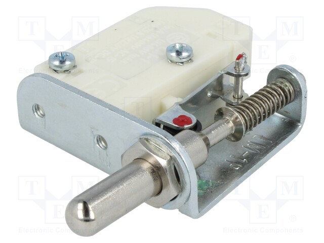 Limit switch; plunger; SPDT; 16A; max.400VAC; max.220VDC; IP40
