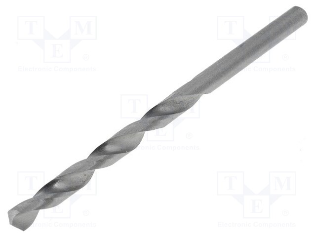 Drill bit; for metal; Ø: 4.5mm; HSS; Features: hardened