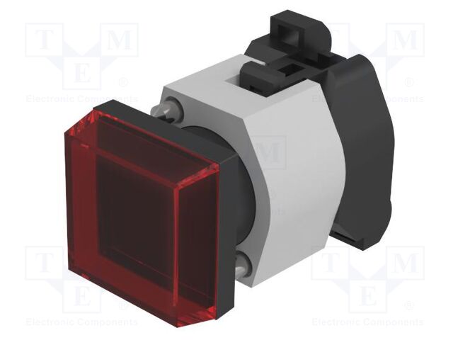 Control lamp; 22mm; OptoHiT; -40÷55°C; Ø22.3mm; IP65; red