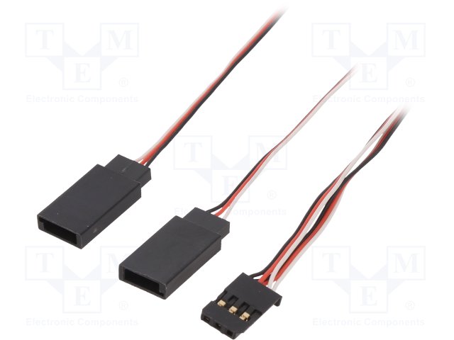 RC accessories: Y splitter; Application: servos; 450mm; 32AWG