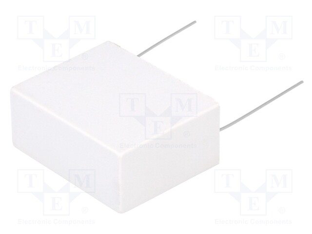 Capacitor: polypropylene; X2; 3.3uF; 37.5mm; ±10%; 41.5x18x33mm