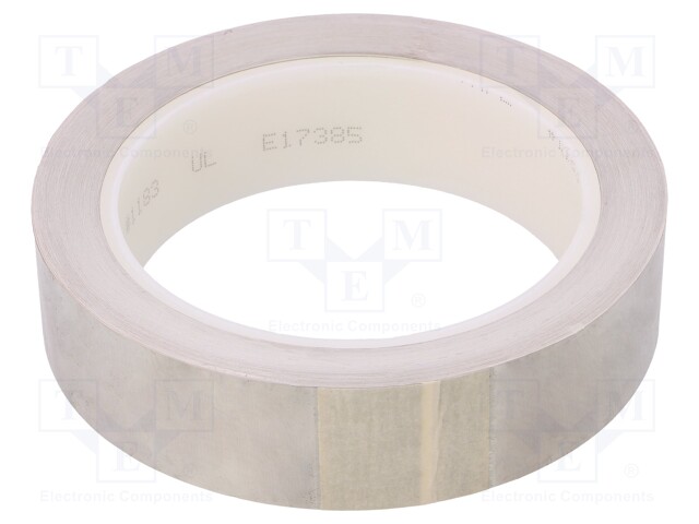 Tape: electrically conductive; W: 25mm; L: 16.5m; D: 0.066mm; copper