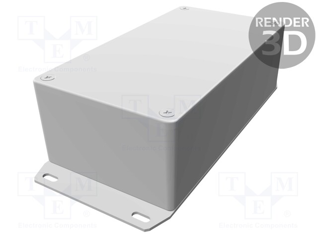 Enclosure: multipurpose; X: 82mm; Y: 153mm; Z: 50mm; 1590W; aluminium