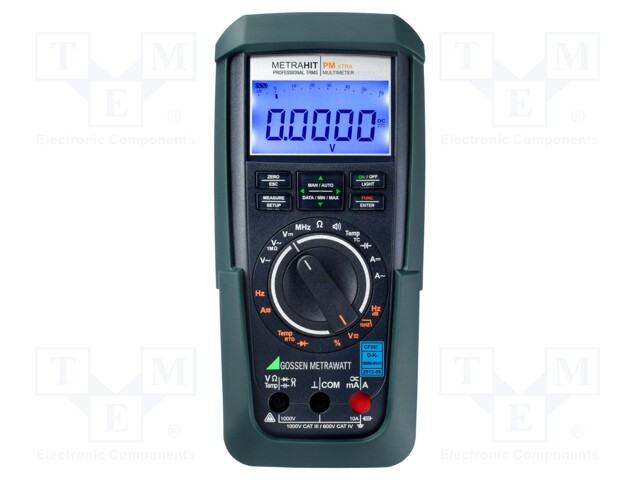 Digital multimeter; IR; LCD 4-6/7 digits (60000),bargraph; 2x/s