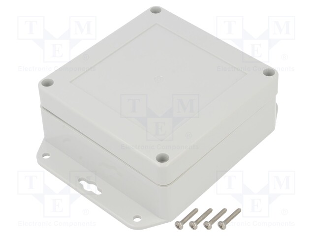 Enclosure: multipurpose; X: 105mm; Y: 105mm; Z: 45mm; ZP; ABS; gasket