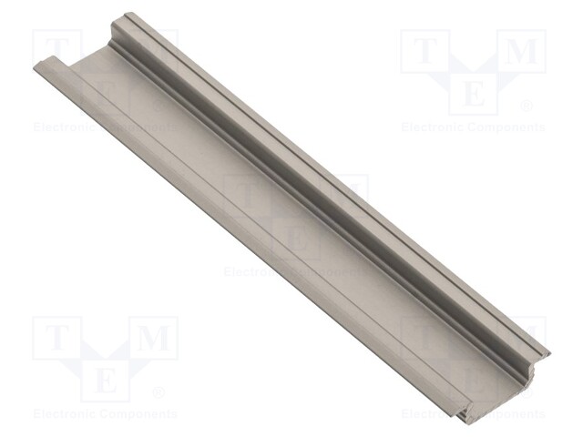 Profiles for LED modules; champagne; L: 1m; GALAX; aluminium