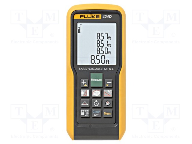 Distance meter; LCD; 0,05÷100m; Meas.accur: ±1mm; -10÷50°C; IP54