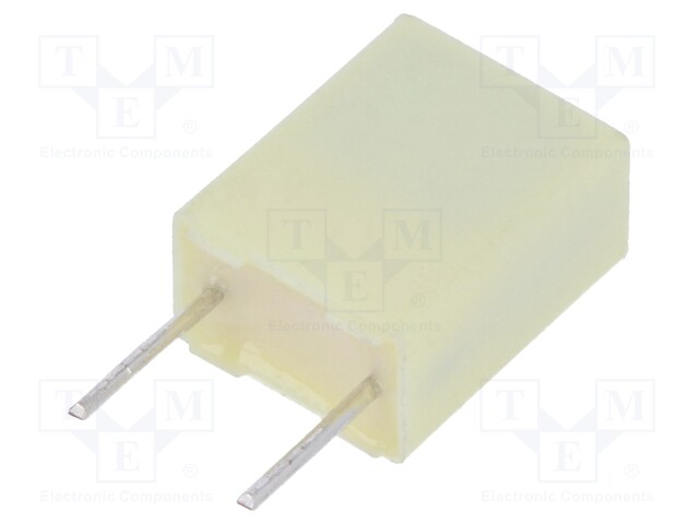 Capacitor: polyester; 330nF; 63VAC; 100VDC; Pitch: 5mm; ±5%