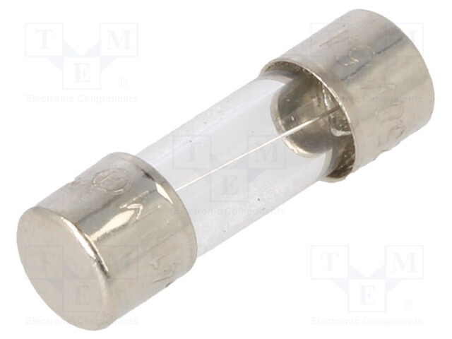 Fuse: fuse; 5A; 250VAC; glass; 4.5x15mm