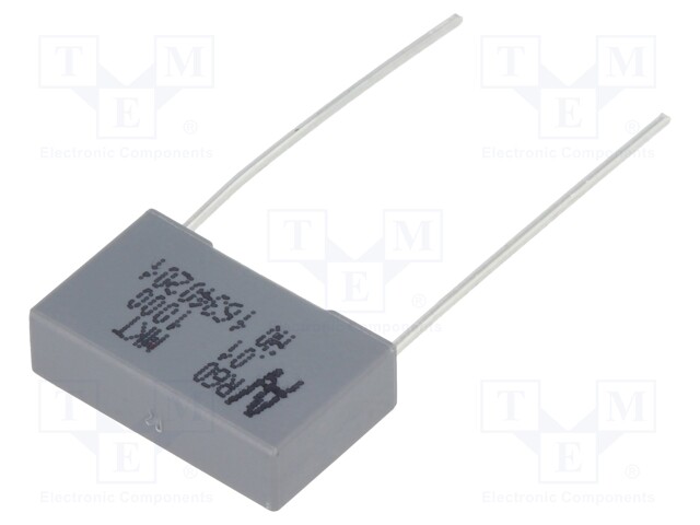 Capacitor: polyester; 10nF; 250VAC; 1kVDC; Pitch: 15mm; ±10%