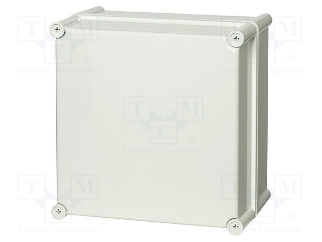 Enclosure: multipurpose; X: 278mm; Y: 278mm; Z: 130mm; SOLID; ABS