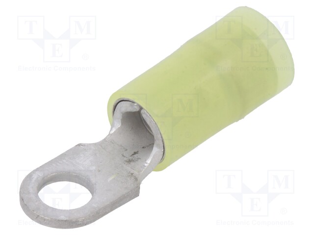 Ring terminal; M4; 2.5÷6mm2; insulated; tinned; copper; -55÷105°C