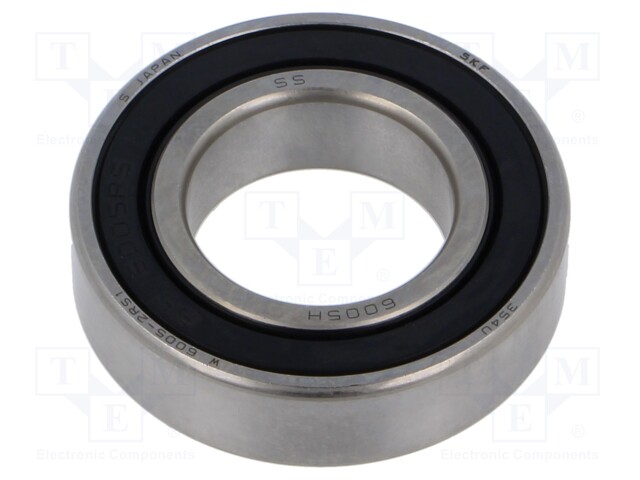 Bearing: single row deep groove ball; Øint: 25mm; Øout: 47mm