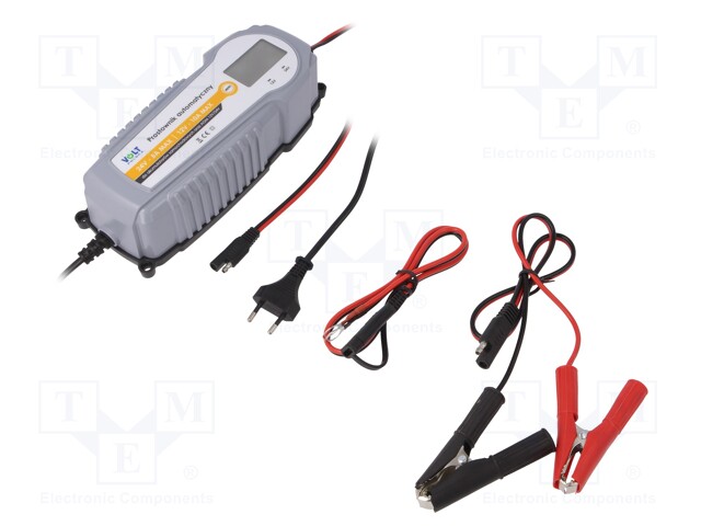 Charger: for rechargeable batteries; 12/24V; 10A; IP65