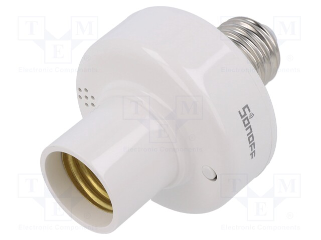 Bulb socket; 100÷240VAC; -10÷40°C; 433.92MHz; 450W; 2A; Cap: E27