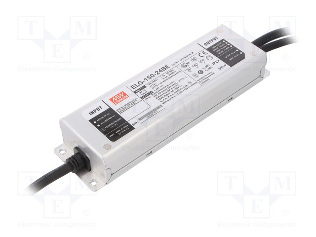 Power supply: switched-mode; LED; 134.4W; 24VDC; 6.25A; 100÷305VAC