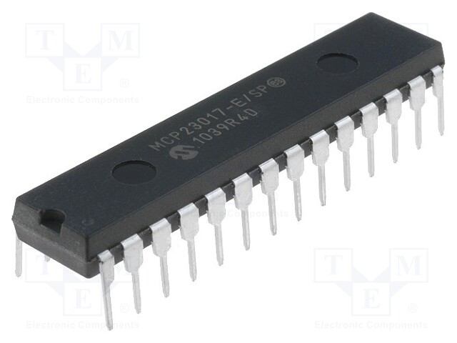 IC: expander; 16bit I/O port; I2C; DIP28; 1.8÷5.5VDC