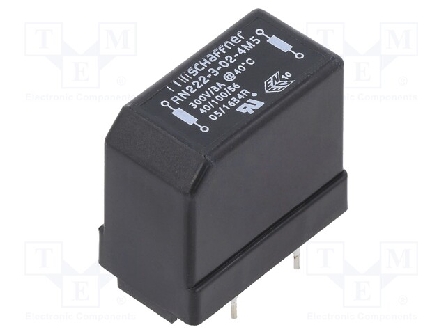 Inductor: wire with current compensation; THT; 4.5mH; 3A; 80mΩ