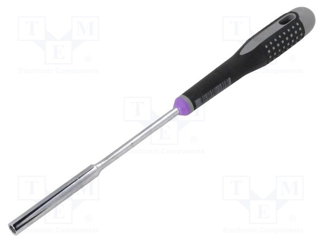 Screwdriver; hex socket; Blade length: 125mm; Overall len: 247mm